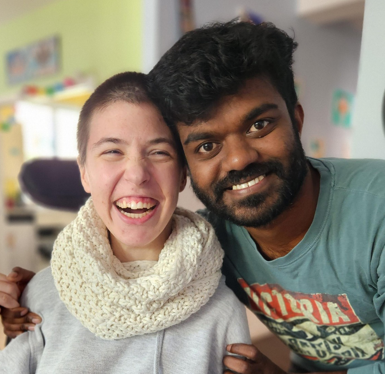 Halifax - Two community members smiling